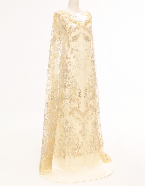 STELLA YELLOW BEADED LACE