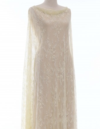 PRICILLA FRENCH LACE (DES 4) IN YELLOW