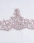 AVA BORDER LACE BEADED (DES 1) IN DUSTY PURPLE