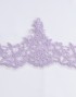 AVA BORDER LACE BEADED (DES 1) IN SOFT PURPLE