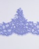 AVA BORDER LACE BEADED (DES 1) IN PERIWINKLE