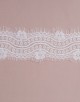 JULIA BORDER FRENCH LACE PANEL (DES 2) IN WHITE