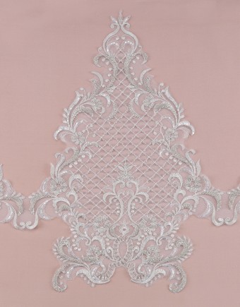 ALISON BORDER LACE IN GREY