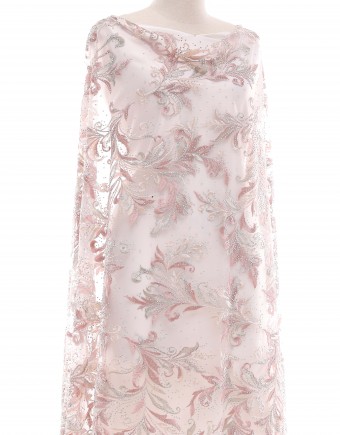 SADIE STONE BEADED LACE IN PINK