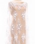 SARAH BEADED LACE IN OFF WHITE