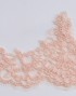 AVA BORDER LACE BEADED (DES 1) IN SOFT PEACH