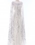 ALLAMANDA SEQUIN BEADED LACE IN GREY