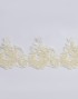 LUNA BORDER LACE BEADED (DES 2) IN CREAM