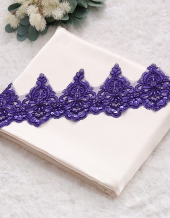 BORDER CORDER SEQUIEEN (DES 4) IN PURPLE