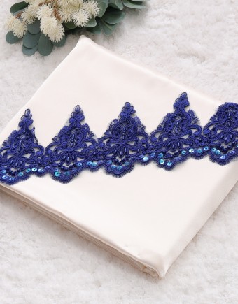 BORDER CORDER SEQUIEEN (DES 4) IN ROYAL BLUE