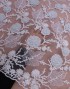 ROSE BEADED LACE IN WHITE