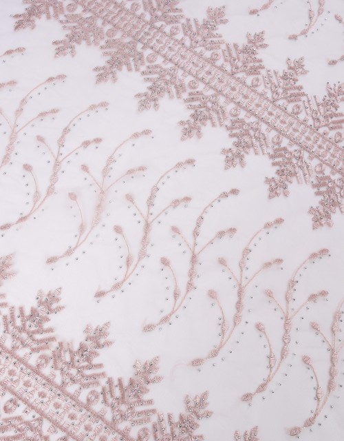 ANAMELIA STONE BEADED LACE IN PINK