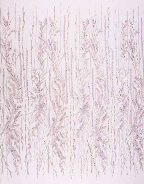 ALLAMANDA SEQUIN BEADED LACE IN DUSTY PURPLE