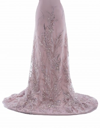 FLUER E'TOILE LACE IN DUSTY PINK