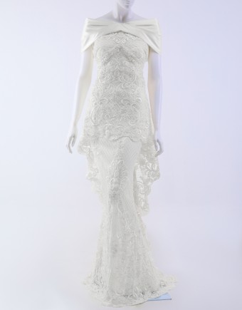HEAVY BEADED EXCLUSIVE (DES 3) IN OFF WHITE