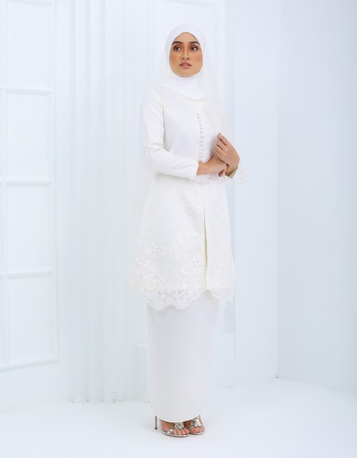 KURUNG QASTURI DUCHESS AA  IN OFF WHITE