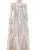 ALVINA PEARL BEADED LACE IN BEIGE