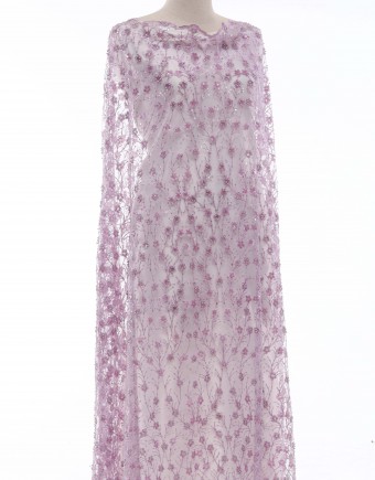 KEISHA PEARL BEADED LACE IN PINK