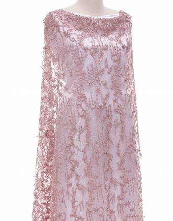 MIA SEQUIN BEADED LACE (DES 3) IN BLUSH PINK