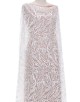 ABIGAIL SEQUIN BEADED LACE IN WHITE