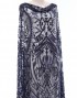 HADIRAH BEADED LACE IN NAVY BLUE