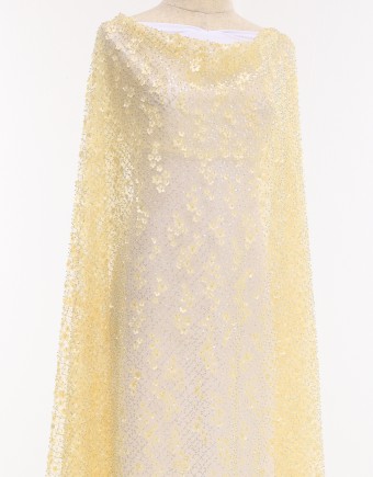 EVERLY BEADED LACE IN YELLOW