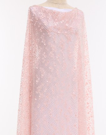 EVERLY BEADED LACE IN PINK