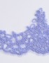 AVA BORDER LACE BEADED (DES 1) IN PERIWINKLE