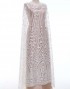 GINGER SEQUIN BEADED LACE IN WHITE