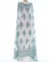 JACY PEARL BEADED LACE IN SAGE GREEN