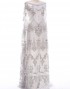 CORALINE HEAVY BEADED LACE IN GREY