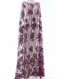 MIMOSA SEQUIN BEADED LACE IN PLUM