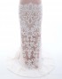 ANGELO SEQUIN BEADED LACE IN WHITE