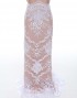 ERICA SEQUIN BEADED LACE IN WHITE