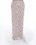 NORA SEQUIN BEADED LACE IN WHITE