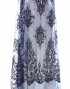 AMY BEADED LACE IN NAVY BLUE