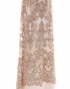 ANNE HEAVY BEADED LACE IN BROWN