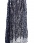 INES BEADED LACE IN NAVY BLUE