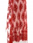 ALICE HEAVY BEADED LACE IN RED