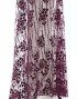 MIMOSA SEQUIN BEADED LACE IN PLUM