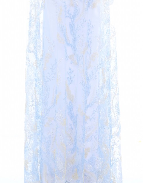 URSA BEADED LACE IN ICE BLUE