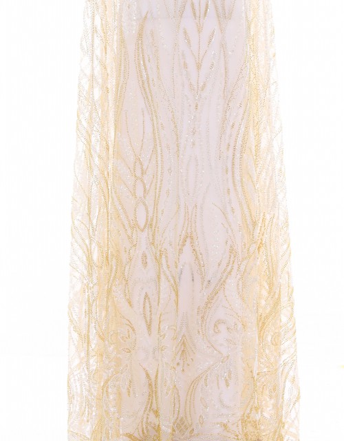 BRIAR BEADED LACE IN GOLD