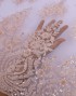 JACY PEARL BEADED LACE IN LIGHT PINK