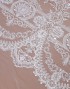 VIOLET PEARL BEADED LACE IN OFF WHITE