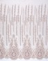 ALVINA PEARL BEADED LACE IN ROSEGOLD
