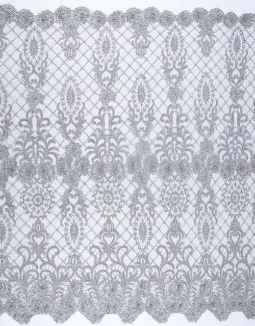EVE BEADED LACE IN GREY