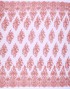 ALICE HEAVY BEADED LACE IN BRICK PINK