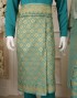 SONGKET SUIT 8 IN PINE TURQOISE