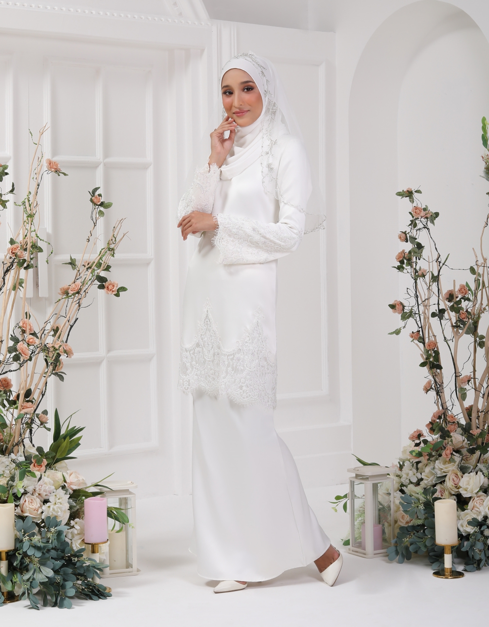 Baju kurung wedding clearance
